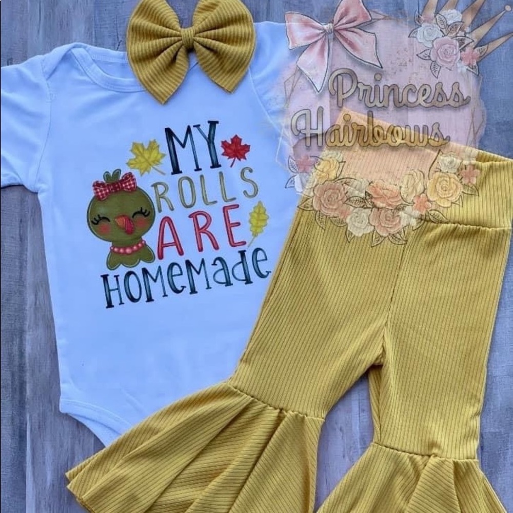 Thanksgiving baby set